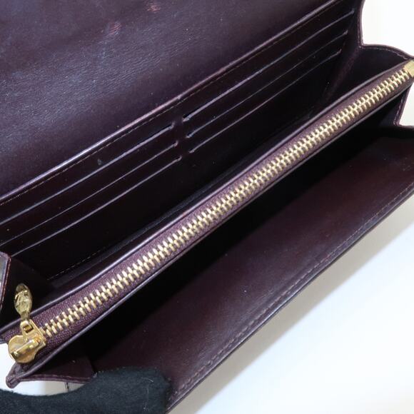 💎✨Authentic✨💎Louis Vuitton Vernis Portefeuille Sarah Wallet Amarante - Picture 6 of 12